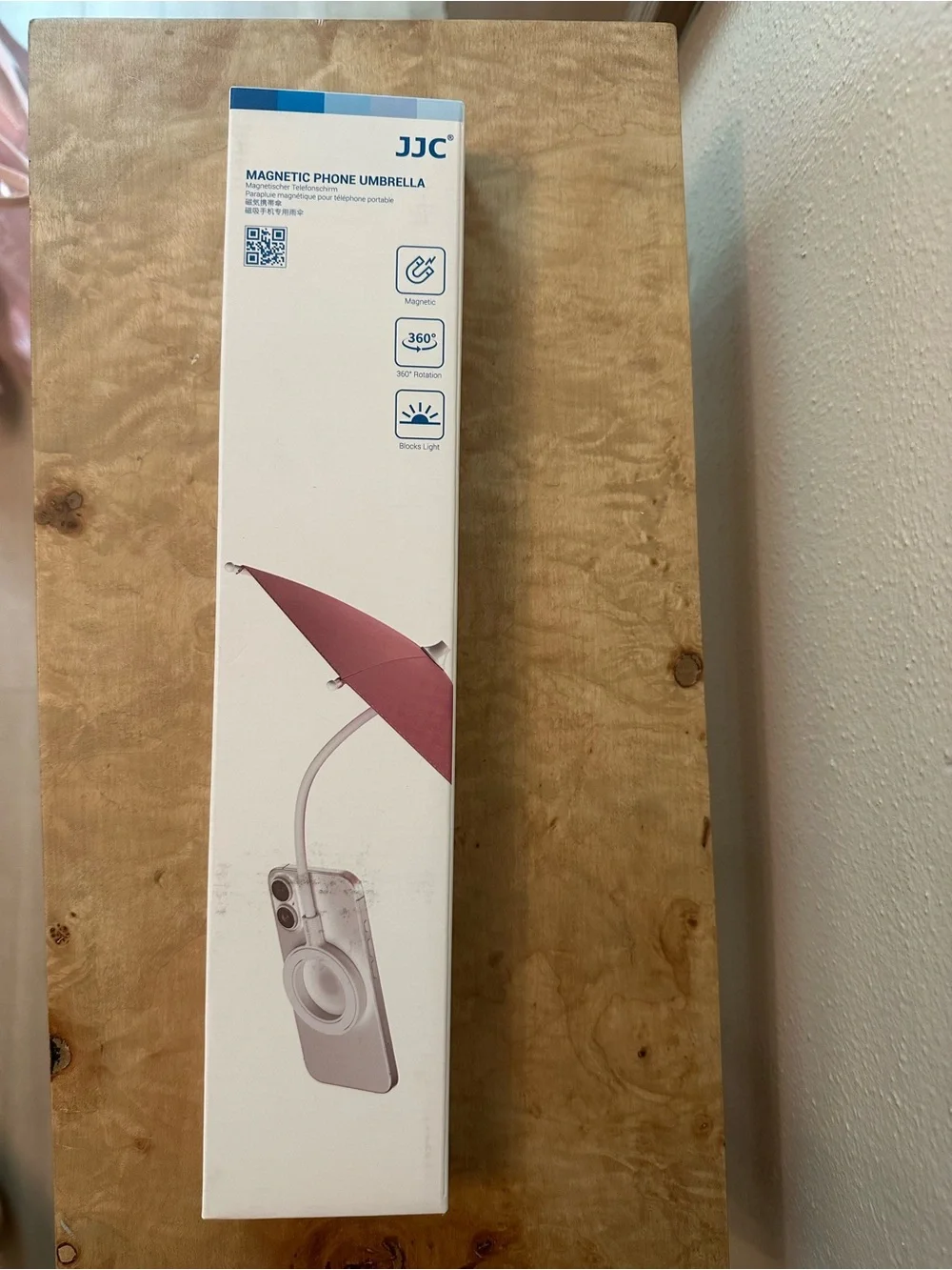 Universal Magsafe Pink Phone Sunshade Mini Umbrella